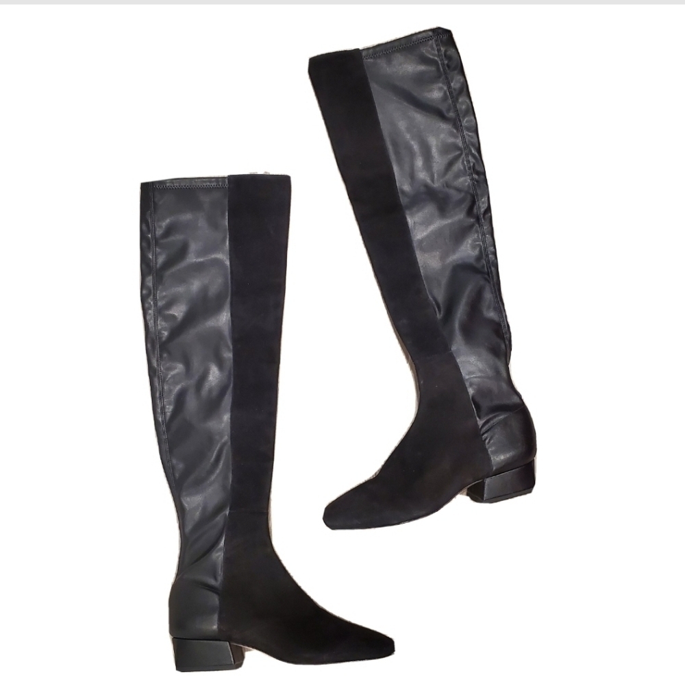 NEW SCHUTZ Agane Over the Knee Boot Black